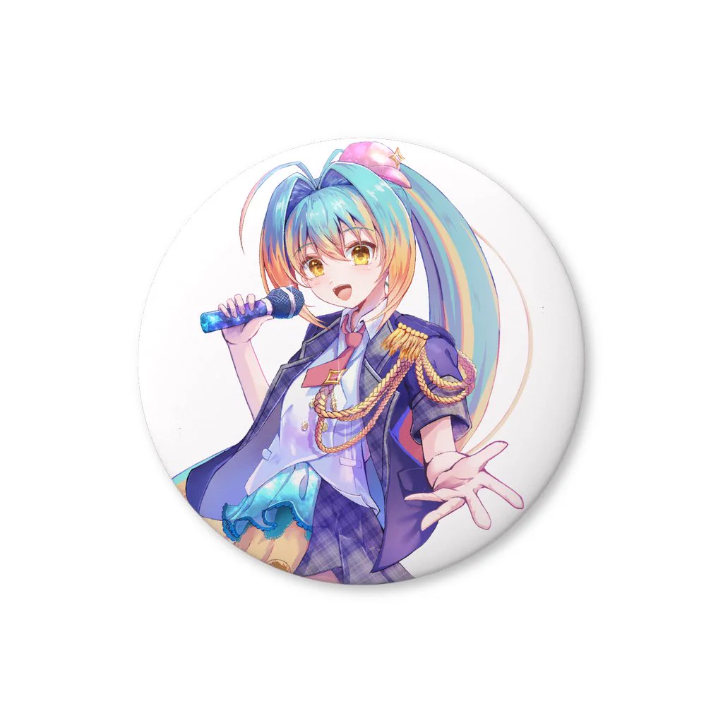 ぱすはに oroca 缶バッジ アクスタ 明色ぴかり@自作アニメVtuber on X: 