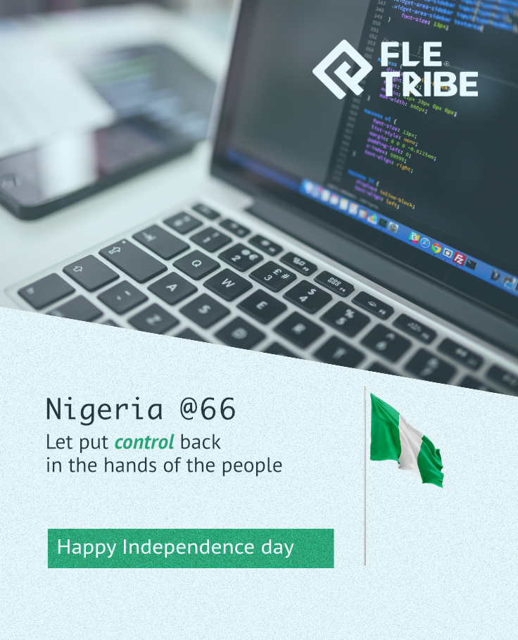 fletribe's tweet photo. 🇳🇬 Happy Independence Day, Nigeria!
Here’s to the builders, innovators, and techies shaping Nigeria’s future. 💻🚀
Keep building. Keep innovating. Keep moving forward. 🇳🇬
#HappyIndependenceDay #NigeriaAt66 #NigerianTech #Techies #FLETRIBE https://t.co/WRq1GMBbnr