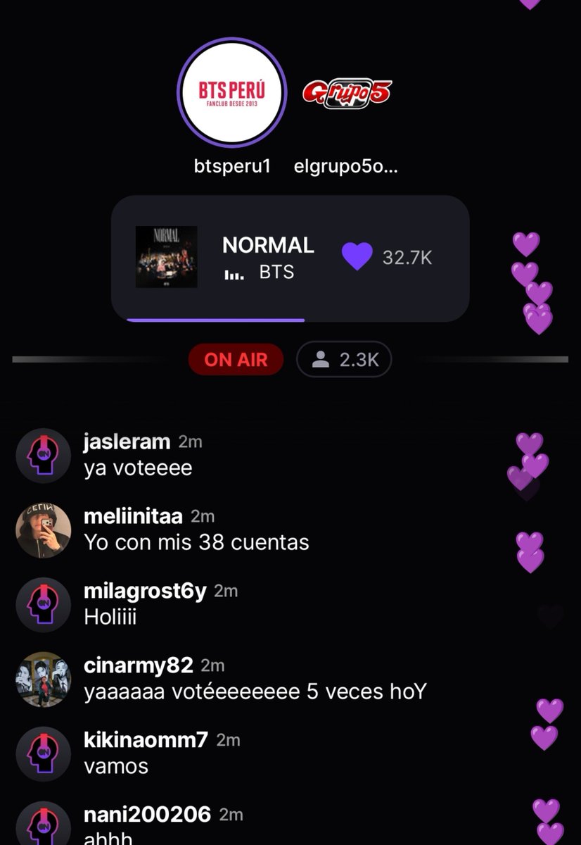 bts_peru1's tweet photo. 📣 Únete a nosotros junto a  @Grupo5Christian en Stationhead con la mejor música y sorteo de grandes premios entre los participantes 🎊

🔗https://t.co/aXvtRTOAjT

Celebremos con stream la llegada de BTS a Perú 💜🇵🇪 

#ROADTO7 #BTSenPeru https://t.co/j9EscvV9Tl