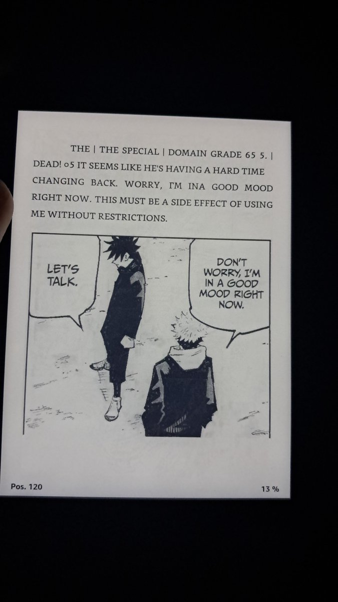 itsoktodreamado's tweet photo. necesito paginas para piratear manga urgente, trate de instalar jjk en mi kindle y me aparecen letras en arabe???? https://t.co/rAhiQjEFNG