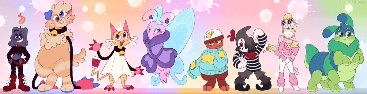 gegecreations's tweet photo. All the non-event toons drawn in my style!!! :D
#dandysworld https://t.co/CcP74ZBfZQ