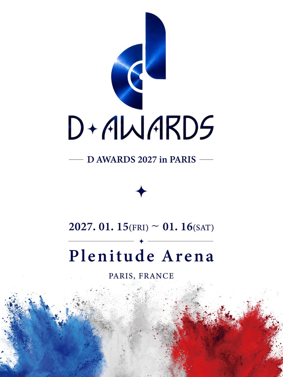 godmitzu's tweet photo. JIHYO will be the main host and a performer at the D Awards 2027 in Paris on January 15-16th. https://t.co/BquNY5zmXk