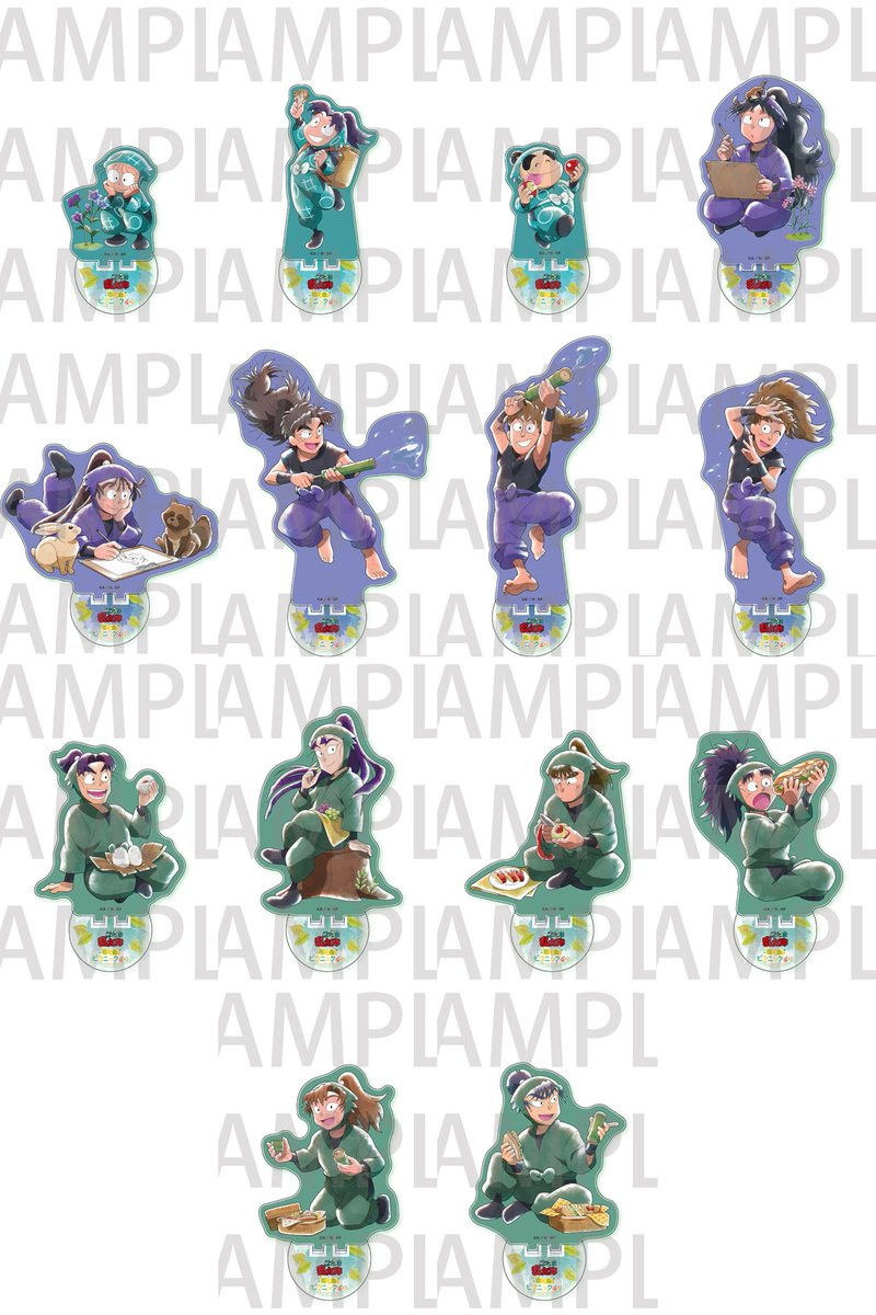 nintama_goods30's tweet photo. 『忍たま乱太郎』アクリルスタンド ピクニック2026 ver.が予約開始！

ご予約はこちら▼
https://t.co/JreYCi7jMq https://t.co/hdfI86kGeh