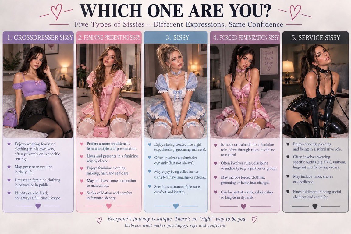 Ginny_Smalls's tweet photo. I’m a #crossdresser Sissy. But also have #Sissy traits. And definitely have #forcedfeminization sissy fantasies. 

#sph #cuckold https://t.co/bC1txsvFEg