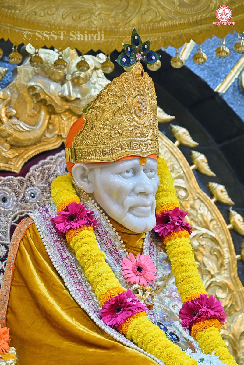 SSSTShirdi's tweet photo. *!! ॐ साई राम !!*
*श्री साईबाबा संस्थान विश्वस्त व्यवस्था,शिर्डी*
*!! ॐ Sai Ram !!*
*Shri Saibaba Sansthan Trust, Shirdi*
≈≈≈≈≈≈≈≈≈≈≈≈≈≈≈≈≈ 
*आरती :-शिर्डी माझे पंढरपुर*
*गुरुवार २४ सप्टेंबर २०२६*  
*Aarti :-Shirdi Majhe Pandharpur*
*Thursday 24 September 2026* https://t.co/rcQ7JIyaXo