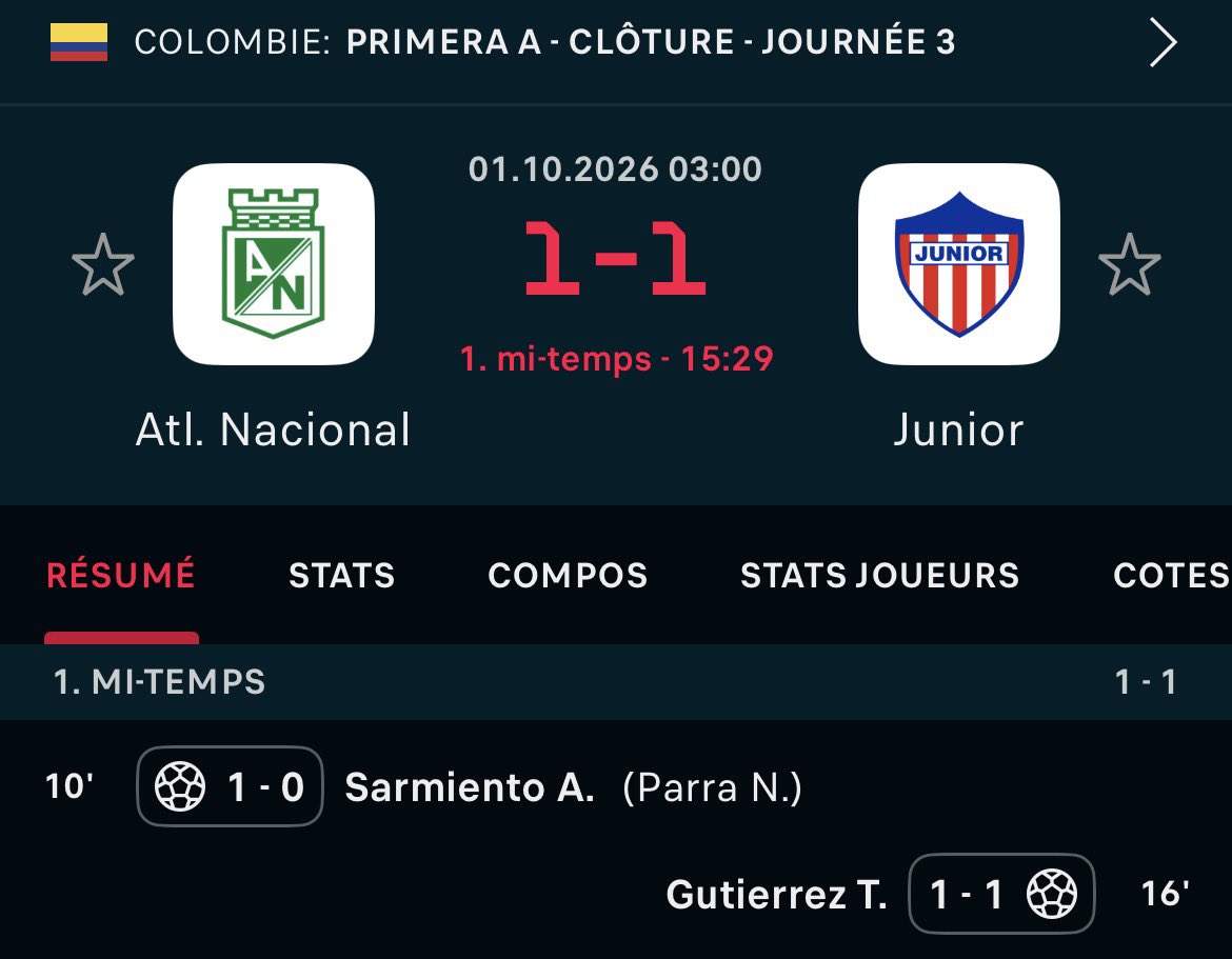 ElMagico290's tweet photo. ✅ Gutierrez en 16 minutes c’est totalement fou la cote a 4 https://t.co/UJrO0LYxtD