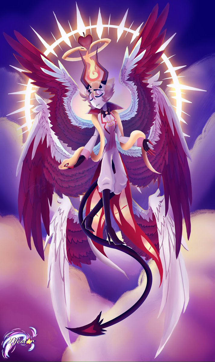 LifestarDraw's tweet photo. AMO A LUCIFER,y como no me pude resistir lo dibujé  >:D
#HazbinHotelLucifer #LuciferMorningstar #HazbinhHotel #HelluvaBoss‌ #luciferfanart #luciferspn https://t.co/ubPzmZtRbt