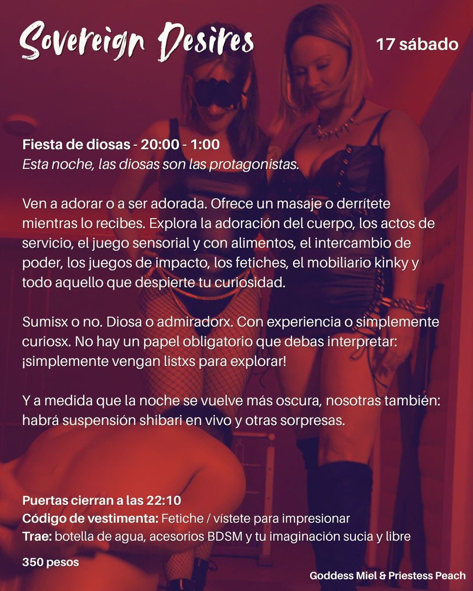 _PriestessPeach's tweet photo. Instagram temporalmente suspendido - ¡para ellos en #Merida que no habían visto este evento, espero que puedan unirse! Mensaje para apartar tu lugar.

#bdsm #domina https://t.co/D6dR4dbRGs