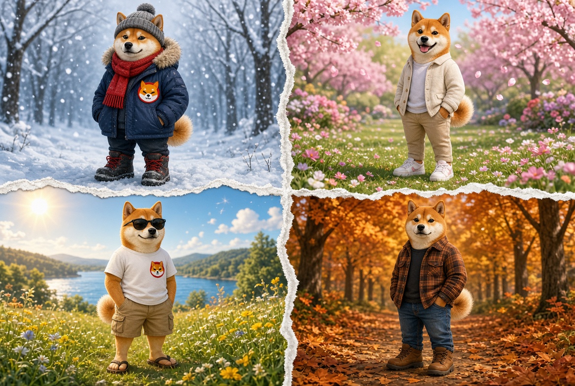 ShibVoice's tweet photo. For some it is autumn.
For others, spring.
Some have permanent summer.
Some have permanent winter.
Your reality is not the only one.
You can be right - and they can be right too.
Always be kind. Be $SHIB. 🧡 https://t.co/cPzEaANRzu