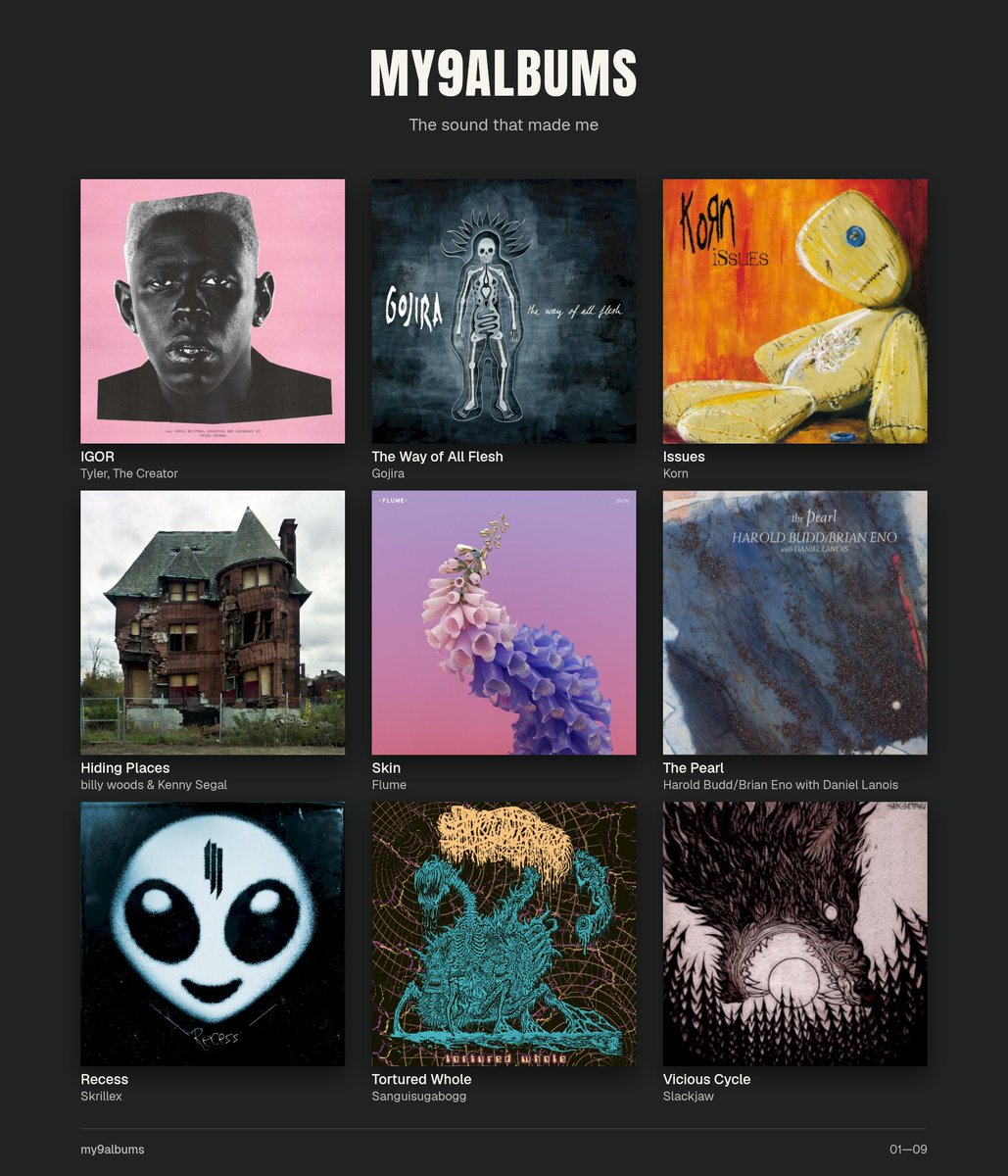 charboken's tweet photo. albums that changed me 💽 https://t.co/4Rv0UQIs6E