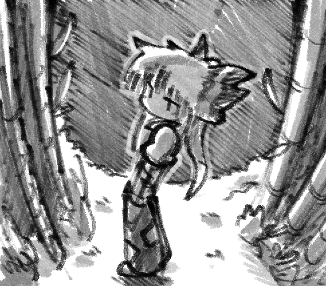 slasco_art's tweet photo. guiding light in the bamboo forest #東方project https://t.co/ml5td11MRu