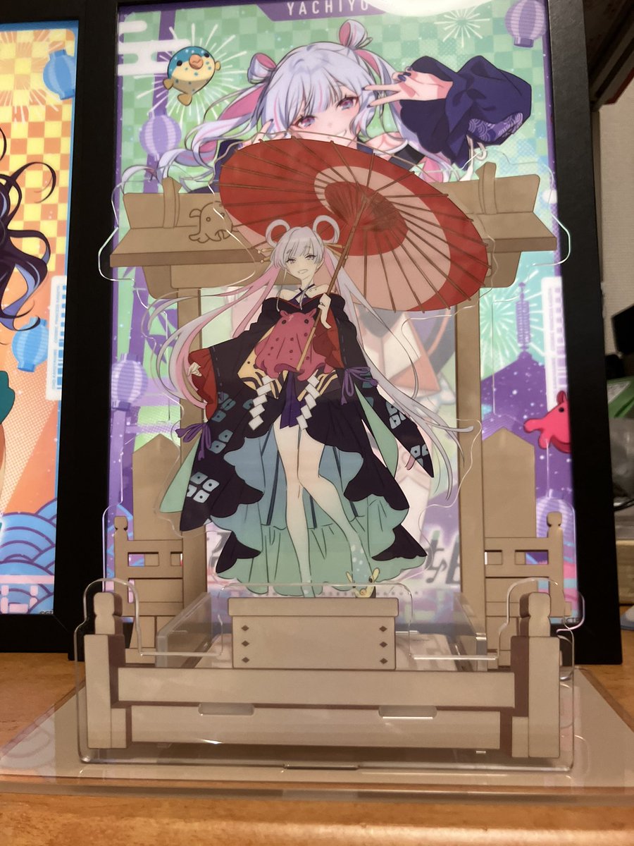 825kaitoku's tweet photo. 超！朗報
ヤチヨの神棚、原画アクスタとサイズ全く同じなので代替可能です！ https://t.co/8RiKdy62Xj