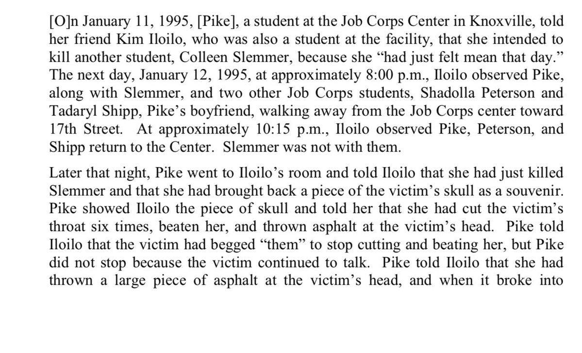 AlexBerenson's tweet photo. Since anti-death penalty advocates won’t tell you what Christa Pike did to get put on death row…

Here’s what Christa Pike did to get put on death row https://t.co/lHmEqWXBJT
