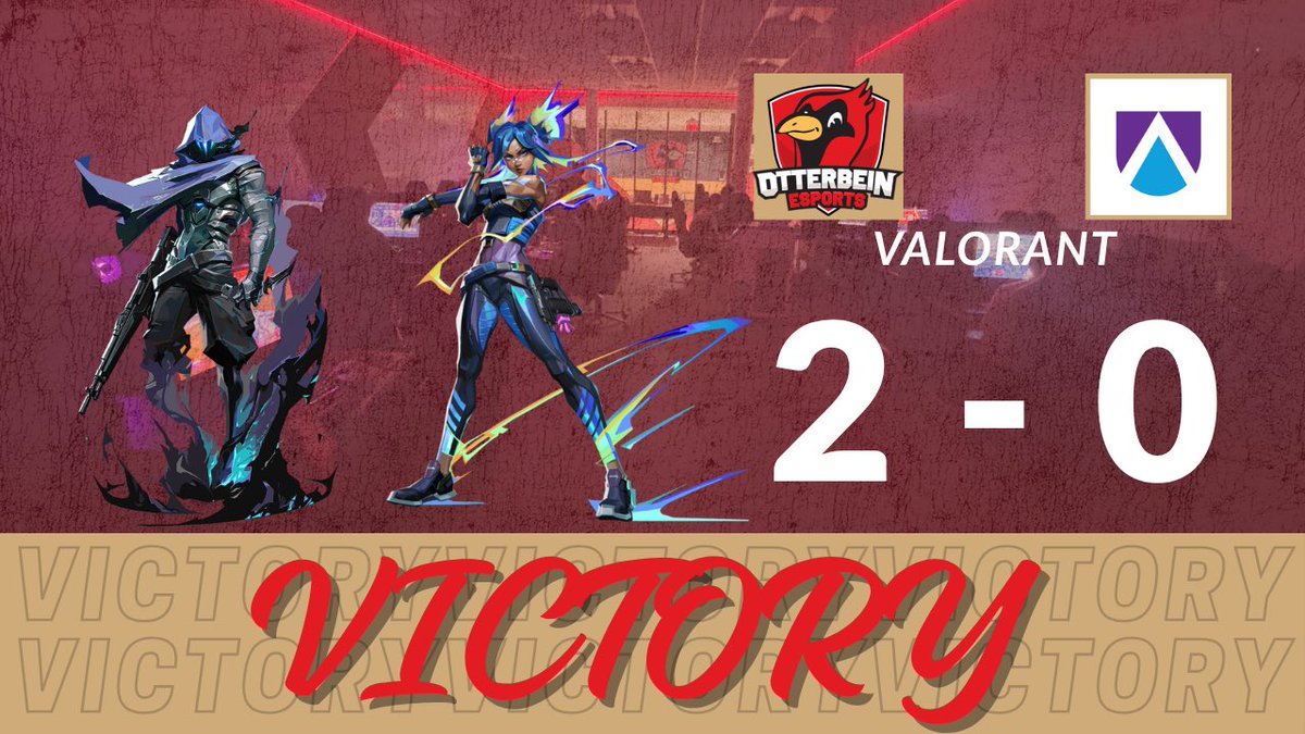 Ott_Esports's tweet photo. Otterbein takes down Atlantic University with a sweep score of 2-0. Huge plays and incredible communication all around. 🎯 https://t.co/Nd8v1gWijK