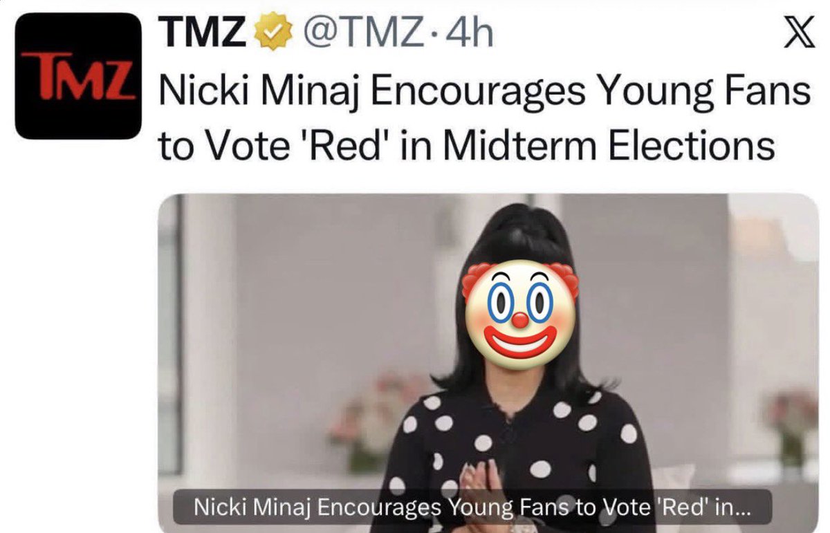 AlexMor99155629's tweet photo. @NICKIMINAJ https://t.co/5iCpw4KQTh