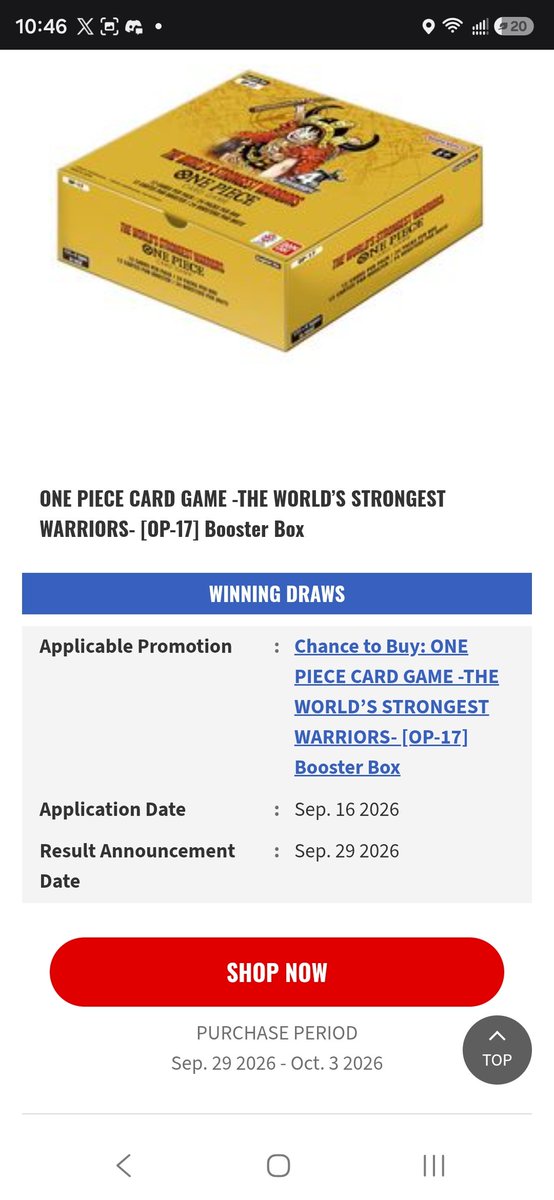 narendram0210's tweet photo. @AndyCollectz Why is it out of stock? https://t.co/OzeJVnNVkq
