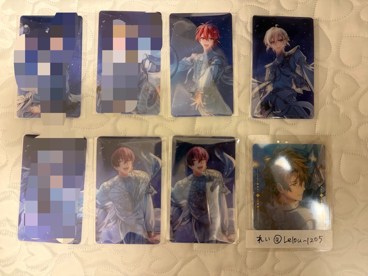 Lelou_1205's tweet photo. 交換　アイナナ　トレーディングクリアカード 週刊ファミ通 Collection

譲　陸　天　トウマ2

求　龍之介

池袋お手渡し＞郵送2点〜。纏めての方優先。
よろしくお願いいたします。 https://t.co/xH3vp9vpSH