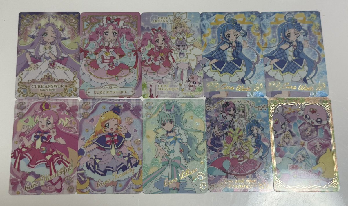 mimi_0826_'s tweet photo. 名探偵プリキュア キラキラカードグミ 交換 買取 譲渡

譲）アンサー ミスティック アルカナ ウインク ワンダフル フレンディ リリアン

求）アルカナ or 定価＋送料（PayPay）

郵送でのお取引となります。検索からもお気軽にお声かけください。 https://t.co/8VFatD5gxm