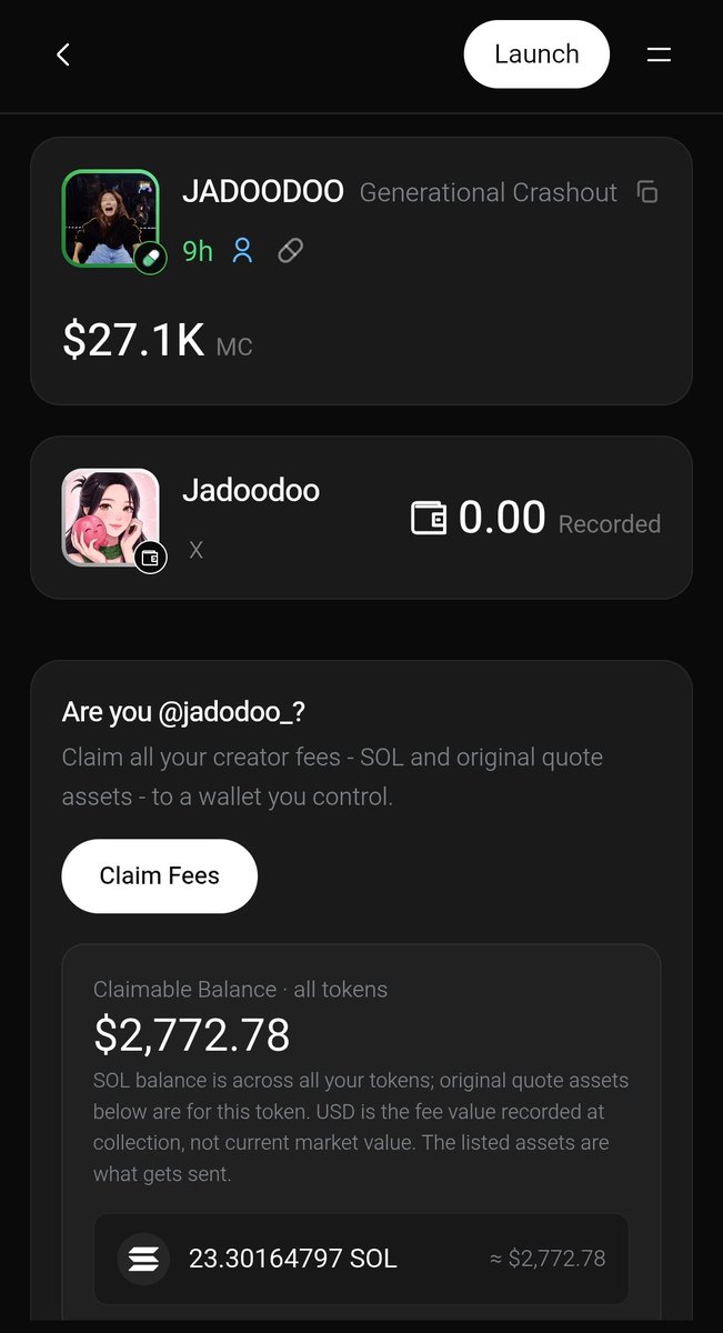 ShepherdOfSol's tweet photo. $JADOODOO is the viral queen.

Solana and Raydium shilled
She receives all the fees via Usepaid
Alon follows her

Tell me what's missing...

4BZ8LdoevaanYBxEZivsSiHv9Jx1zjABijKPzwDWupLA https://t.co/hC1putJcWU