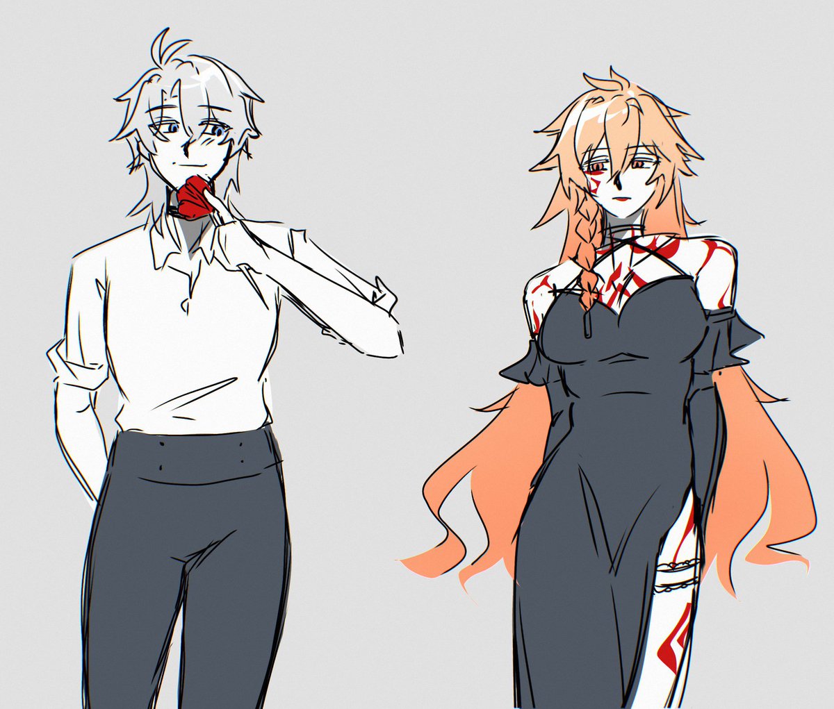 Origin7360_0's tweet photo. ♀#phaidei repost
bodyguard (undercover spy) and a heir of the castum kremnos https://t.co/bV2wr3LnfZ