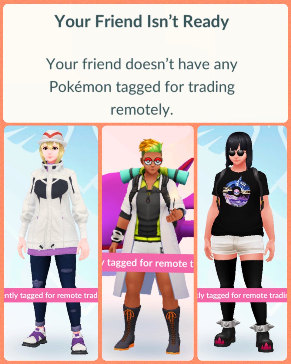 KamikeoPoGo's tweet photo. Three more #ForeverFriends without #RemoteTrade #Pokemon. What a waste of gifts and effort! 

#UNFRIENDED

#PokemonGo https://t.co/5vcCeVBeyL