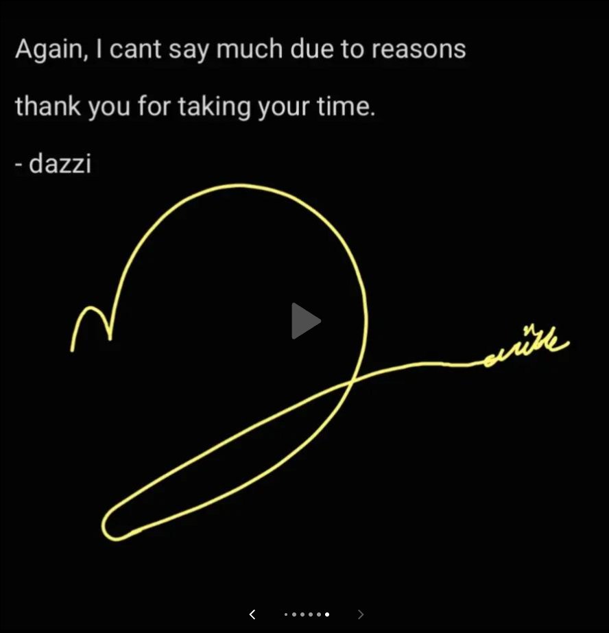 Oxrumeep's tweet photo. Bunnies, if you ever see this Tiktok account, it isn't hers. I see countless accounts impersonating her.

The comments on this account believing it's actually Dani are stressing me out

Danielle does not have a personal public TikTok account. 🚫

The slides claim "I cant say much due to reasons" right before leaking fake legal Q&As. 🚨

Danielle grew up in Australia—she does not use broken grammar like "HYBE brang up" or "my next court would be..." 

Slapping a PNG of her traced signature at the end doesn't make fanfiction real.