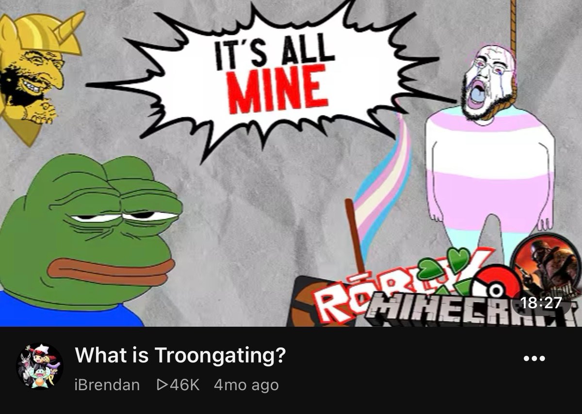 SnakeEyes188's tweet photo. Their calling it the most unclickable thumbnail of history https://t.co/3qLhlOpF5c