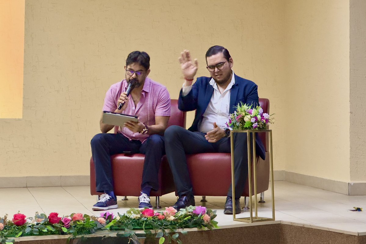 trcambiente's tweet photo. ⚡🌱 En el marco del 6.º Coloquio de Energía “Transición Energética y Acceso Universal a la Energía Sostenible”, realizado en el Instituto Tecnológico de La Laguna, participamos en la mesa redonda “Acceso universal a la energía sostenible: retos y oportunidades”.

#VamosSeguros https://t.co/1ZVGA2yBnk