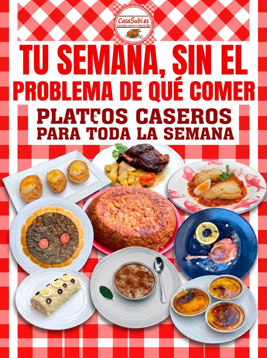 CasaSubi's tweet photo. ✅ ¿Sabías que en CASA SUBI https://t.co/cl6ONQOK0K tenemos una categoría de PLATOS ESPECIALES? Platos de otro nivel para tus días especiales, celebraciones para recordar, o como capricho en tu menú semanal
🌟Especialistas en comida comida casera
🌟 ¡Visita nuestra tienda online! https://t.co/fbh9u0gger