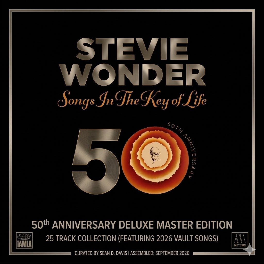 seand6711's tweet photo. Stevie Wonder’s iconic album ‘Songs In The Key Of Life’ is 50!!! 😎✨🎹💯🎼 #SeanD67 #Steviewonder #Motown #Iconic #50 https://t.co/t2C2QBlIXc