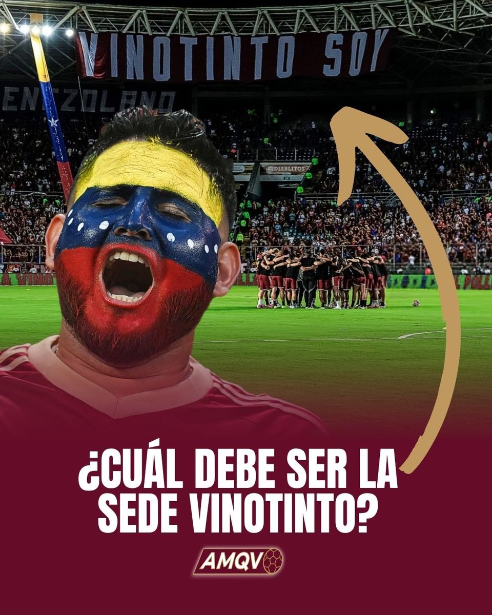 chacalburiel's tweet photo. 🏟🇻🇪🍷¿Cual debería ser la sede Vinotinto para la próxima Eliminatoria?

Maturín? San Cristóbal? Cabudare? Maracaibo? Puerto La Cruz? https://t.co/hxJoe7IbFN