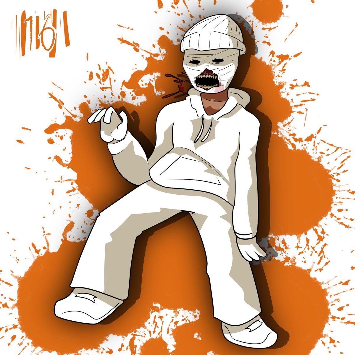Hercu_ra's tweet photo. Day 16 of drawing a Hispanic/Latino character every day in HHM is the Creepypasta El Hombre De Blanco! Latin American Creepypastas are really cool and this guy did a moral panic just like big Slend…  so  that’s  like…  cool…  ⚫️⚪️🪽 https://t.co/tuwwhjUSep