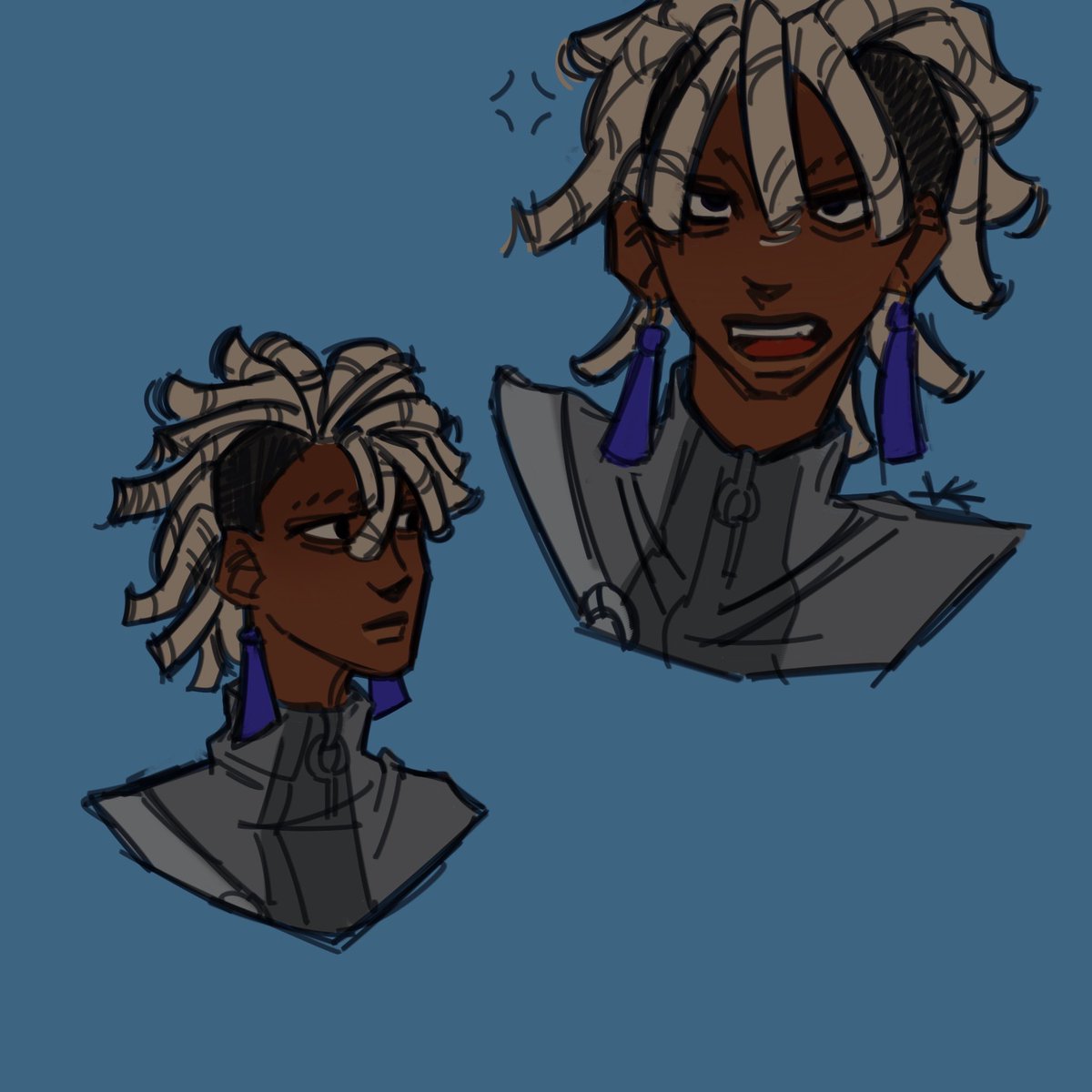 jabberkisser's tweet photo. Tried out blasian Zanka but he’s actually the coolest nigga ever so now I’m mad at him #zanka #gachiart https://t.co/dJ4Fz6zrD9