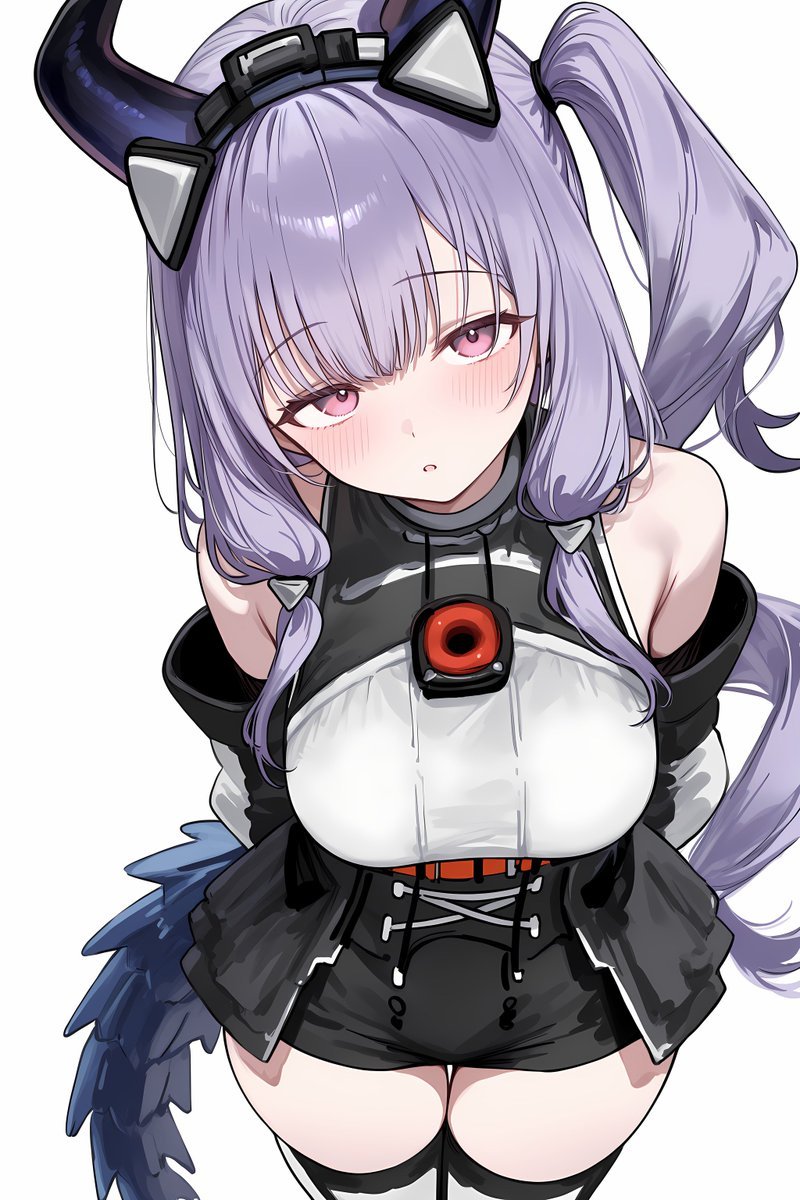 luca_sdart's tweet photo. 「たまには、こんな髪型も……どうかな？💜」

ティフォロス Typhoeus  
エンドフィールドEndfield https://t.co/lBfrxwTMDA