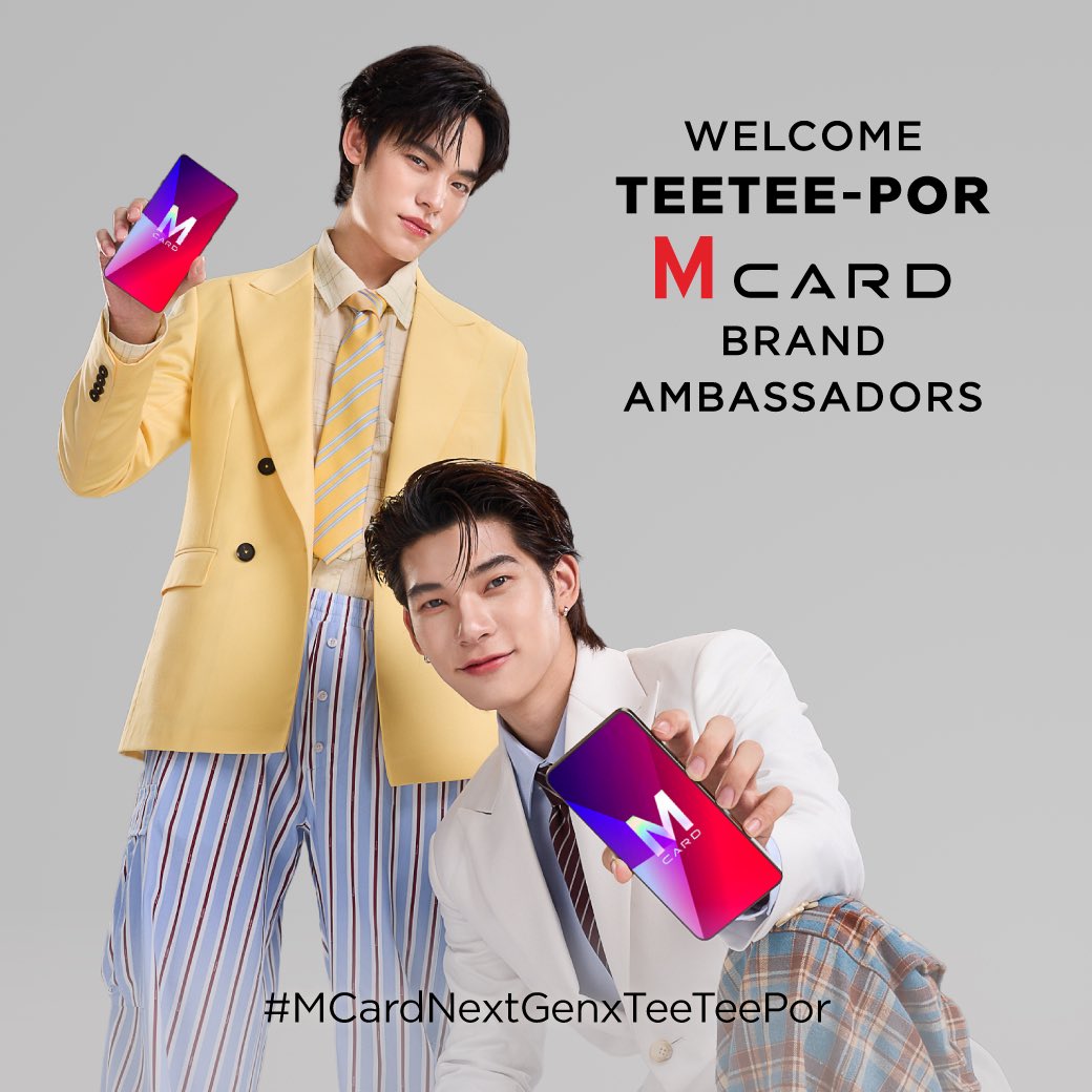 DomundiTV's tweet photo. ขอแสดงความยินดีกับ “ตี๋ตี๋ วันพิชิต นิมิตภาคภูมิ” @twnpich และ “ป๋อ ศุภการ จิรโชติกุล” @porsuppakarn ที่ได้รับเลือกให้เป็น “M Card Brand Ambassadors” ✨

และขอขอบคุณ @TheMallThailand ที่ให้ตี๋ตี๋และป๋อได้เป็นส่วนหนึ่งของครอบครัวเดอะมอลล์ กรุ๊ป อย่างเป็นทางการนะคะ 🥰🫶🏻

MCARD NEXT GEN WITH TTP
#MCardxTeeteePor 
#MCardNextGenxTeeteePor
#TheMallGroup