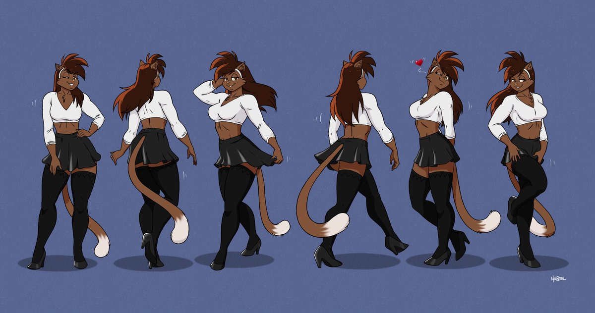 _DRAKEHERNANDEZ's tweet photo. This feline doesn't just have claws... She can also take you down with her fists... and her wrestling moves!

She is the Brazilian Beauty, Deborah!  Ready for the first round?? 🇧🇷🥊

Deborah created by my friend @ever4drawing https://t.co/cxIV37WJpY