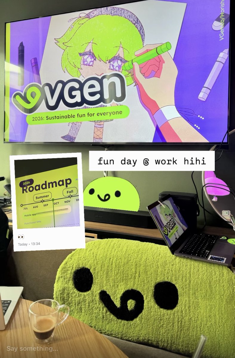 Pixzli's tweet photo. i love my job sm 🥹💚 https://t.co/4mKfa9HMMe