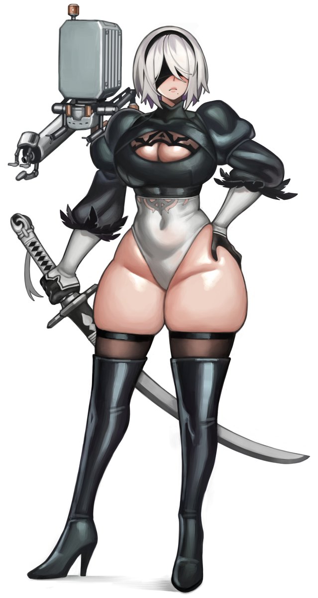 HiuKelvin's tweet photo. YoRHa No.2 Type B https://t.co/Zq2YM3WOwy