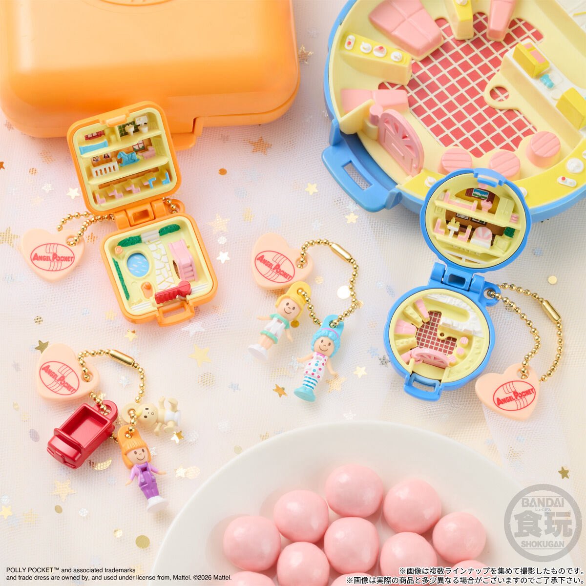 japancapsuletoy's tweet photo. 【エンジェルポケット ミニチュアコレクション&amp;チョコボーロ】 
10月26日(月)発売の食玩。
https://t.co/XQ5kp9pb8s #pr https://t.co/wuMSjYl7Er