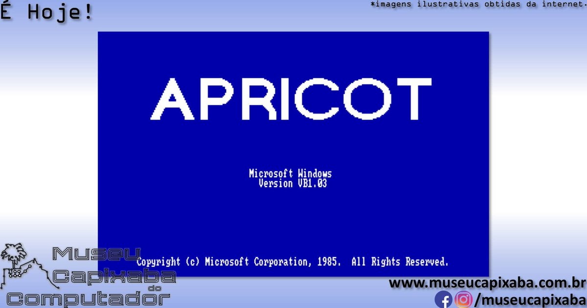 museucapixaba's tweet photo. É hoje! O microcomputador Apricot XEN de 1985.
+em https://t.co/lT1VWeesot
#MuseuCapixaba #mcc #éhoje #museu #OTD #onthisday #ApricotComputers #ACT #ApricotXEN #Intel #i286 #IBMPC #ChuckPeddle #CPM86 #EGA #GWBasic #MSDOS3 #Windows #XENIX #MSDOS #Sirius1 #SiriusSystemsTechnology https://t.co/p8uMDDmlyr