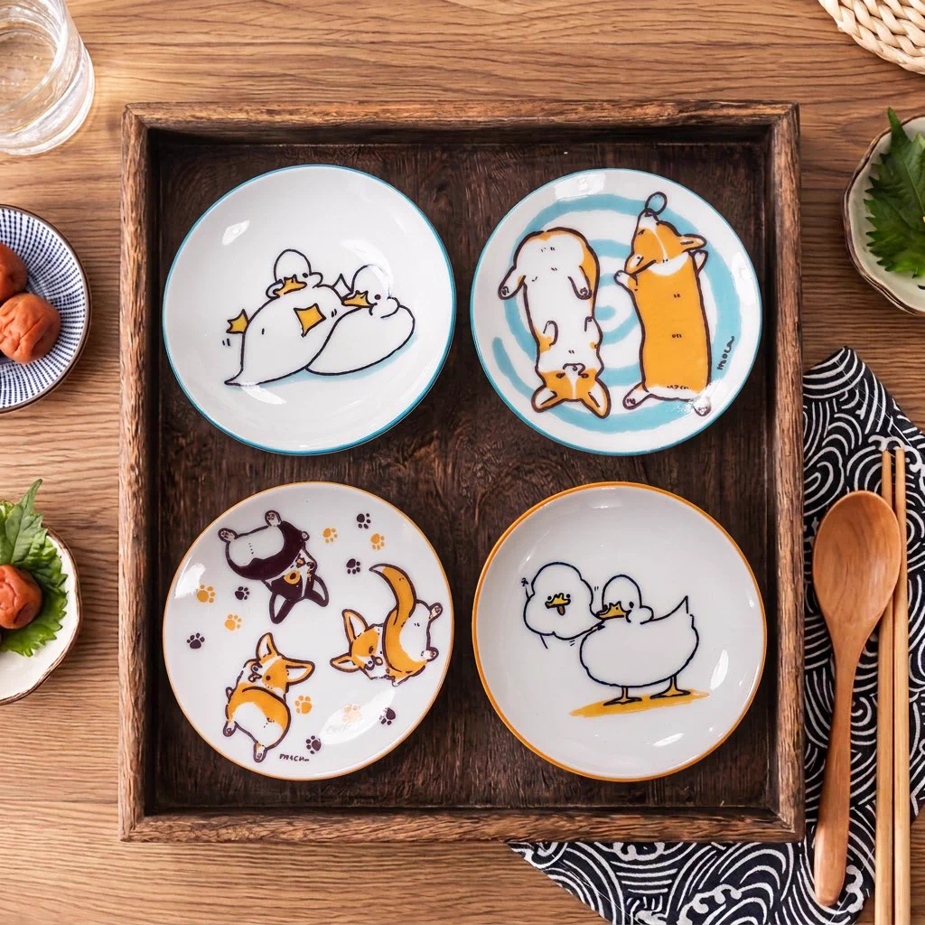 （F!!）hornsea pottery アヒルイラスト付き皿 4枚セット Harappa market on X: 