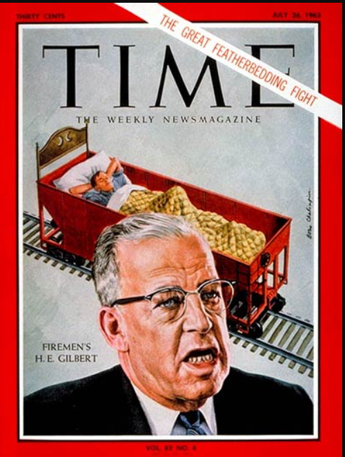 BuffaloNYReform's tweet photo. This Time magazine cover was from 1963. Obviously in very bad taste and shocking that the editors let this one get printed considering the social norms of the early 1960s. https://t.co/iOequpyvII