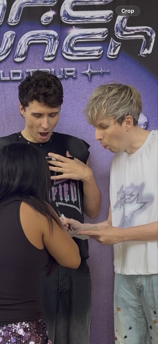 marce1in3's tweet photo. My close and personal friends dan and phil, their reaction to the nails i made is everything to me 😭 #hardlaunchtour https://t.co/7GBcie8wLc