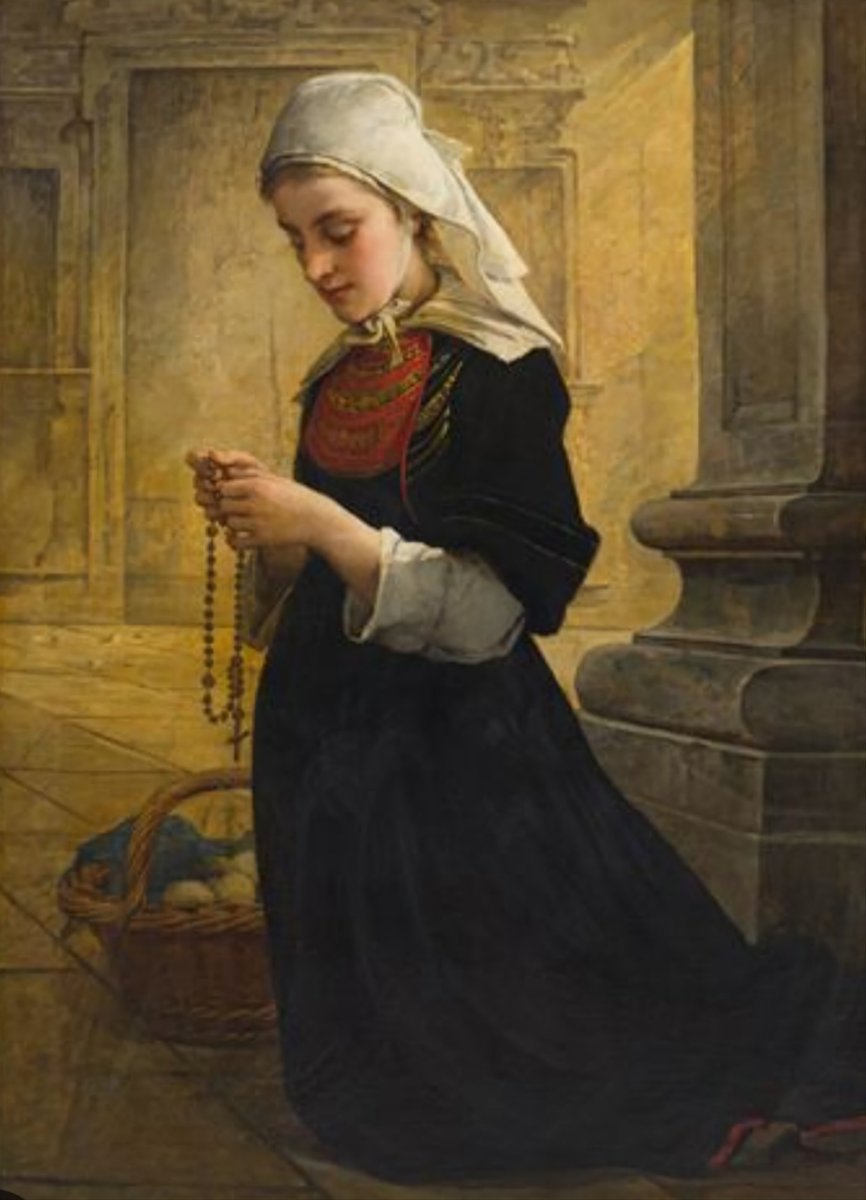 TempusFugit4016's tweet photo. Prayer to St. Joseph

Prescribed by HH. Pope Leo XIII for the month of October, after the recitation of the Rosary.

To thee, O blessed Joseph, do we have recourse in our tribulation, and having implored the help of thy thrice-holy Spouse, we confidently invoke thy patronage also. By that charity wherewith thou wast united to the immaculate Virgin Mother of God, and by that fatherly affection with which thou didst embrace the Child Jesus, we beseech thee and we humbly pray, that thou wouldst look graciously upon the inheritance which Jesus Christ hath purchased by His Blood, and assist us in our needs by thy power and strength.

Most watchful Guardian of the Holy Family, protect the chosen people of Jesus Christ; keep far from us, most loving father, all blight of error and corruption: mercifully assist us from heaven, most mighty defender, in this our conflict with the powers of darkness; and, even as of old thou didst rescue the Child Jesus from the supreme peril of His life, so now defend God’s Holy Church from the snares of the enemy and from all adversity; keep us one and all under thy continual protection, that we may be supported by thine example and thine assistance, may be enabled to lead a holy life, die a happy death and come at last to the possession of everlasting blessedness in heaven. Amen.