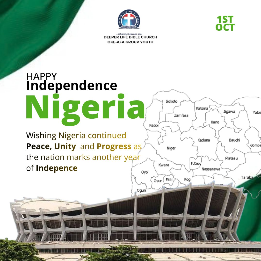 dlbcokeafayouth's tweet photo. Happy Independence Nigeria https://t.co/Wblck3lD23