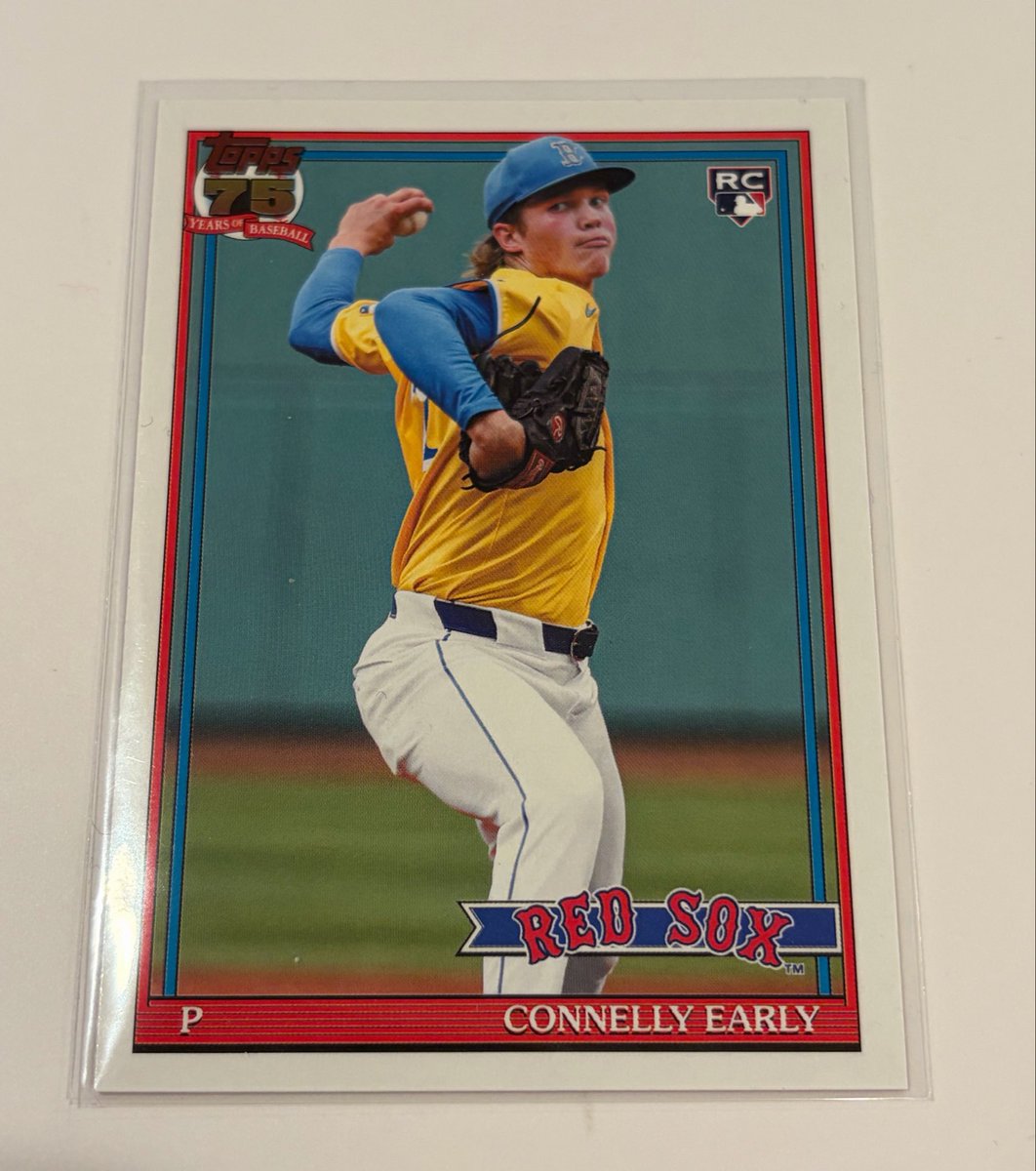 DJointPromotion's tweet photo. 2026 Topps Series 2 - 1991 Topps Baseball Connelly Early #91B2-27 (RC) Reds Sox https://t.co/lGpuTWK8JU #eBay #TheHobby #BaseballCards https://t.co/qQX28HtPrv