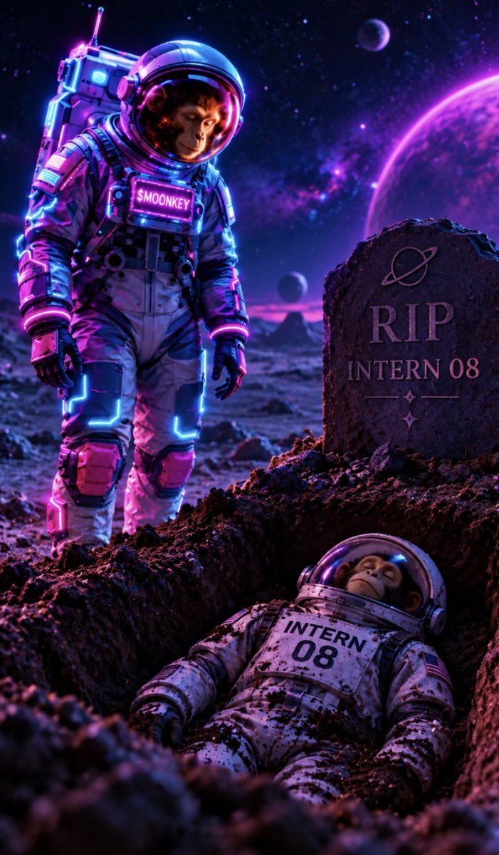 TH3_GENTL3M3N's tweet photo. We don’t have time for your FUD! Even if you’re one of us, we’ll bury that weak energy. No time for small-d*ck energy or FUD
I believe in $MOONKEY, and I’ll keep believing. RIP, weak hands. ☠️☠️
$MOONKEY to the moon! 🌕 https://t.co/QoOVb7J51S