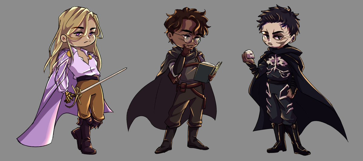 kosalus's tweet photo. they are so unbelievably little, i didnt know i could draw like this #TheLockedTomb https://t.co/nCP0YtwGqM
