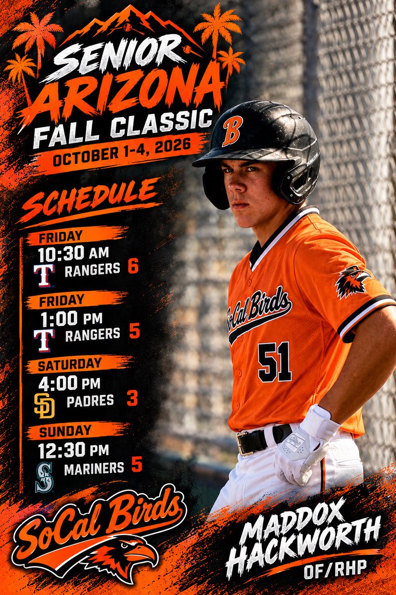 Maddox_1527's tweet photo. #AZFallClassic #SeniorFallClassic
#BaseballShowcase #CollegeBaseball
#GetSeen https://t.co/IzHsma7Ryq