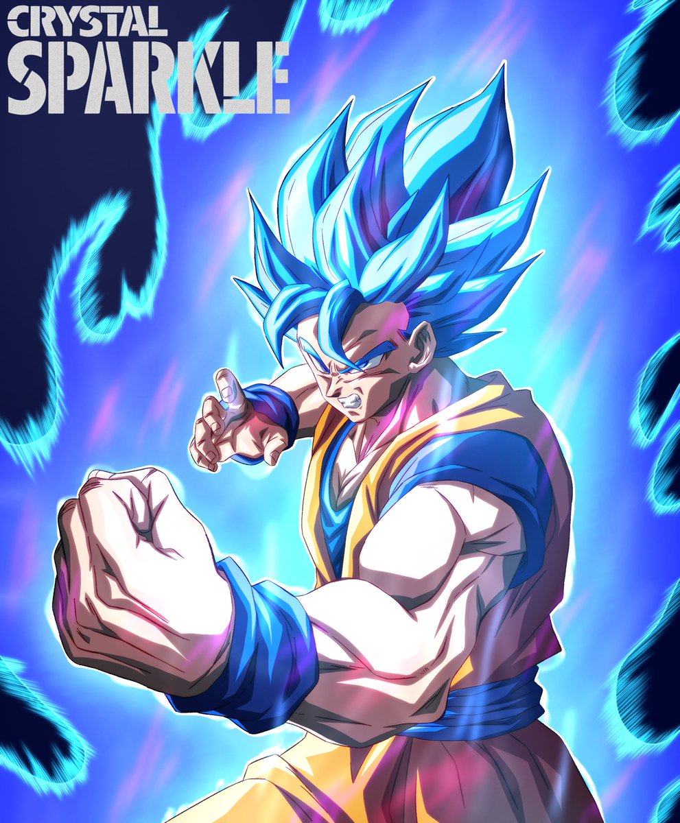 Gogetto_Art's tweet photo. Goku Super Saiyajin Blue 
Dibujo hecho por el gran Erickandresarias (ig) https://t.co/RvJkUTW2rX